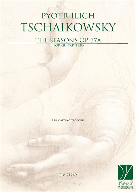 Da Vinci Publishing Tschaikowsky Pyotr Ilich The Seasons Op A