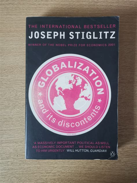 Globalisation And Its Discontents By Joseph Stiglitz Hobbies Toys