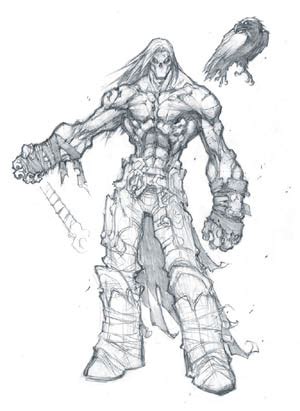 joemadart.com: Darksiders 2 Death & Dust first concept art