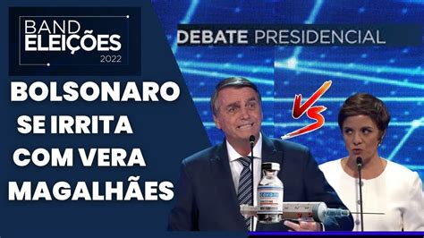 Olha Como Bolsonaro Falou Com A Jornalista Vera MagalhÃes Bolsonaro