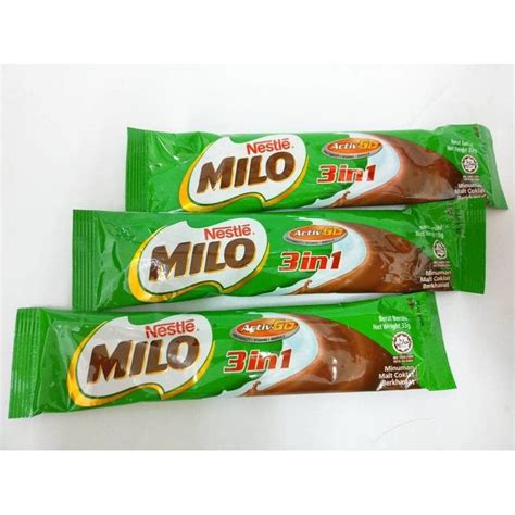 Jual Milo In Malaysia Nestle Satuan Eceran Sachet Stick Shopee