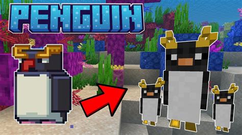 I Coded The Penguin Into Minecraft Mob Vote 2023 Youtube