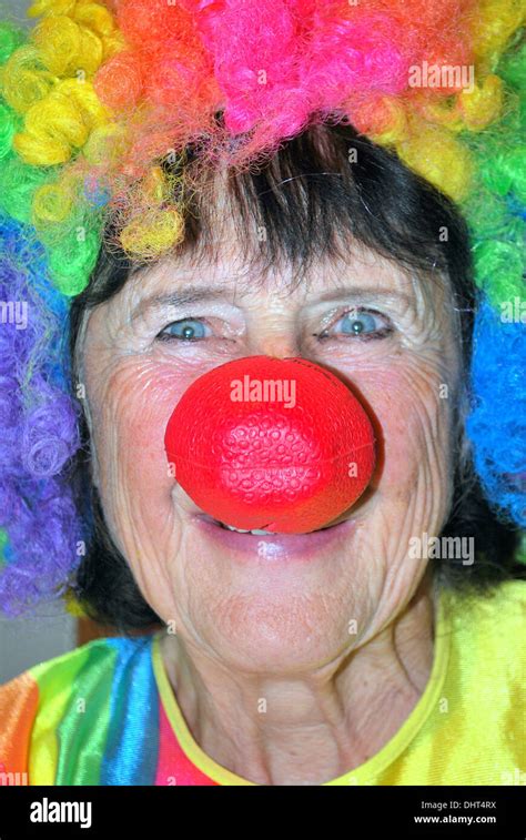 People At A Clown Party Stock Photo Alamy