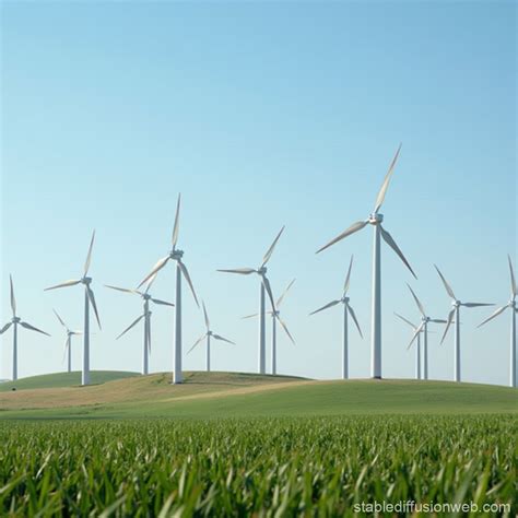 Wind Power Generation Stable Diffusion Online