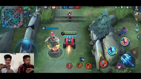 Game Play Jhonson Tank Terkuat Di Dunia Mobilelegends Gandemboy Youtube