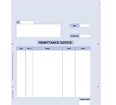 20 General Remittance Template Sample Excel Templates