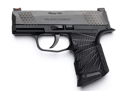 Wilson Combat Sig P365 9mm Pistol With Sig Romeo Zero Shield Rmsc Red Dot Cut With Action Tune