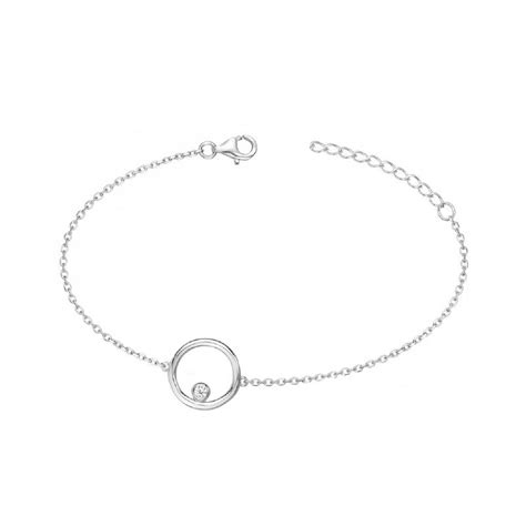 Bracelet Femme Edora Argent Et Oxyde Bracelets Femme Edora