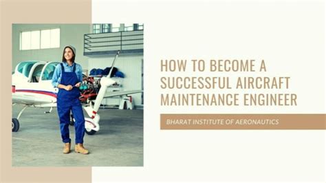 How to Become a Successful Aircraft Maintenance Engineer