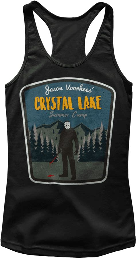 Download Jason Voorhees Crystal Lake Summer Camp Tank Top