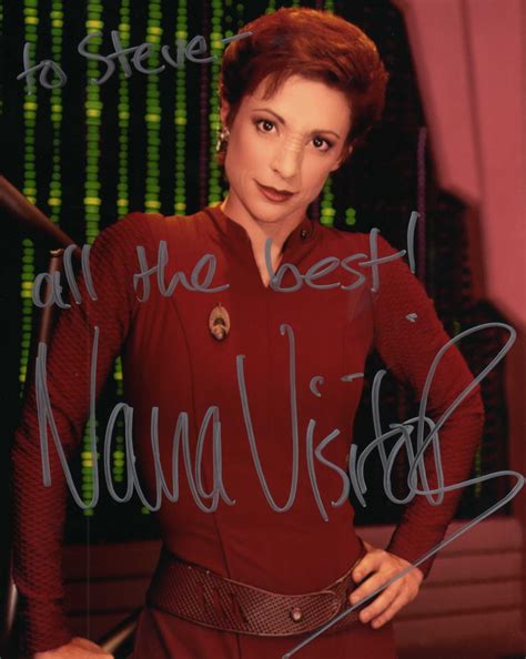 Nana Visitor Ds9 Signed At Chiller Theatre 4 23 16 Nana Visitor Ds9