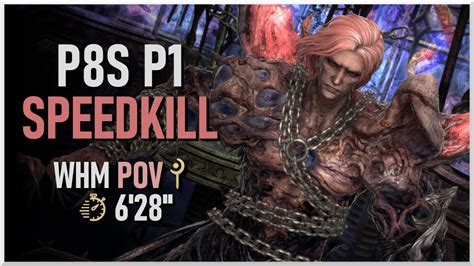 Ffxiv P8s Whm Pov Speedkill 628 No Coheal Gcds Youtube