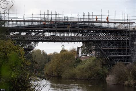 Saving The Worlds First Iron Bridge Daily Mail Online