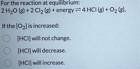 Answered For The Reaction At Equilibrium 2 H2o Bartleby