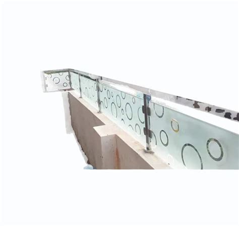 Silver Stainless Steel Glass Balcony Railing For Home At Rs 850 Feet