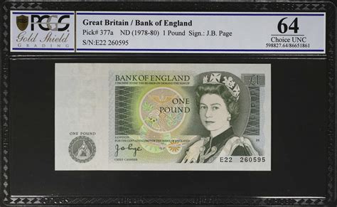 1973 91年英格兰银行1 5 10 英镑三张GREAT BRITAIN Lot of 3 Bank of England