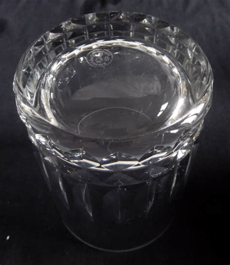 Baccarat Crystal Whiskey Glass Piccadilly Pattern