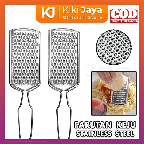 Jual Kiki Parutan Keju Stainless Steel Alat Parut Bahan Cokelat