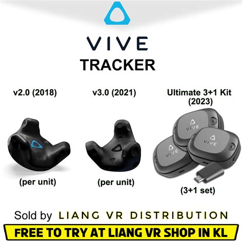 Htc Vive Virtual Reality System Tracker Ultimate Tracker Kit