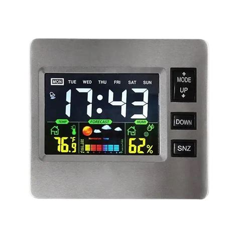 Horloge De Station M T O Sans Fil Horloge De Table Int Rieure Et Ext