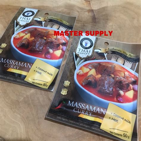 Thai Dancer Massaman Curry Paste 50 Gr Special Curry Thailand Special Current Shopee Philippines