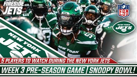 Players To Watch During The New York Jets Week Pre Season Game