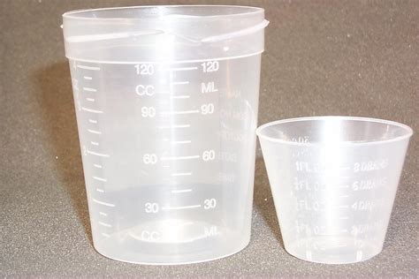 1 oz. Plastic Measuring Mixing Cup for Aircraft