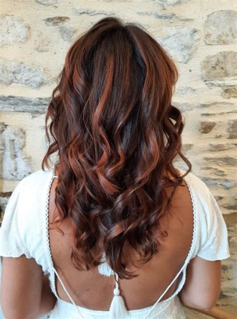 Balayage cuivré Coiffeur visagiste à Granville