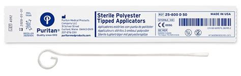 Polyester Tipped Applicators Puritan Sterile 55