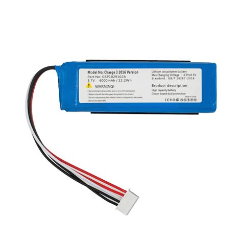 Аккумулятор GSP1029102A (CS-JML330SL) для JBL Charge 3 - 6000mah купить ...