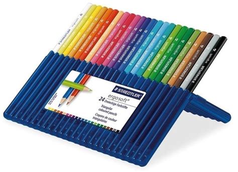 Цветные карандаши Staedtler Ergosoft 24 шт (4007817157107) – фото ...