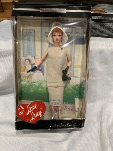 Mattel Barbie I Love Lucy Episode Doll Lucy Get A Paris Gown