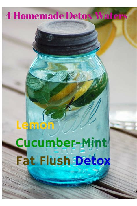 Homemade Detox Water Recipes To Lose Weight