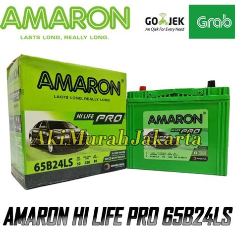 Jual Aki Mobil Honda HRV NS60LS 65B24LS Amaron Hi Life Pro 12V 50Ah