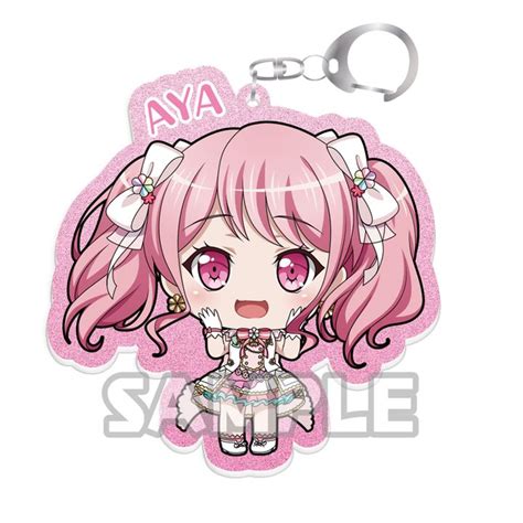 BanG Dream Kirrato Acrylic Key Chain Maruyama Aya Pastel Palettes