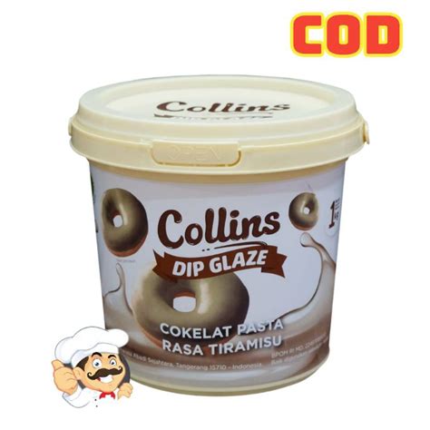 Jual Collin Tiramisu Collins Dip Glaze Kg Collins Dip Glaze Dark