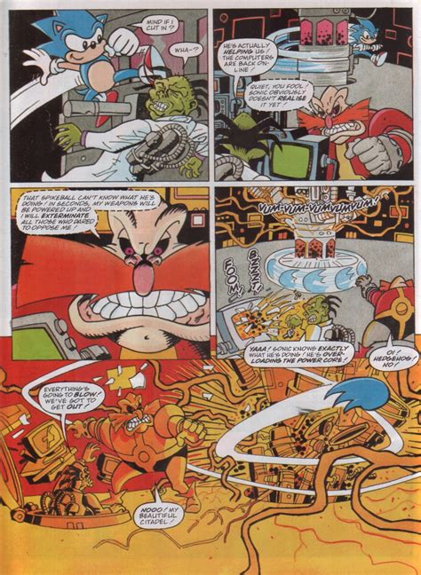 Fleetway Sonic The Comic Read Sonic The Comic Online