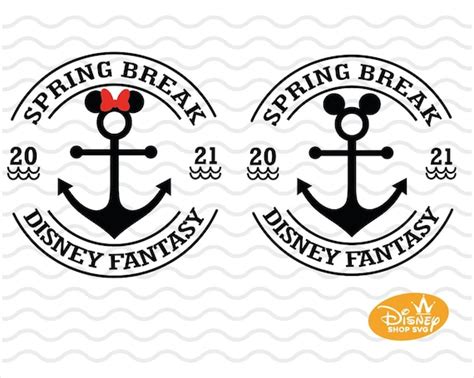 Disney Cruise Svg File Disney Anchor Svg Disney Dream Svg Disney Svg