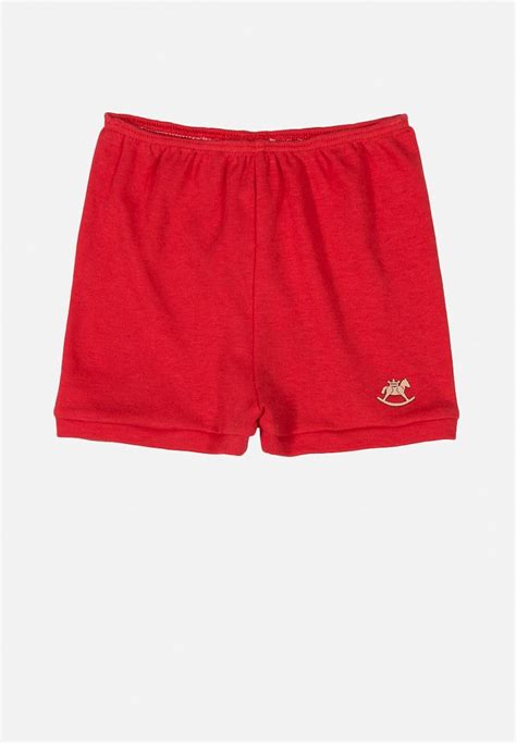 Boys Shorts Red Up Baby Shorts