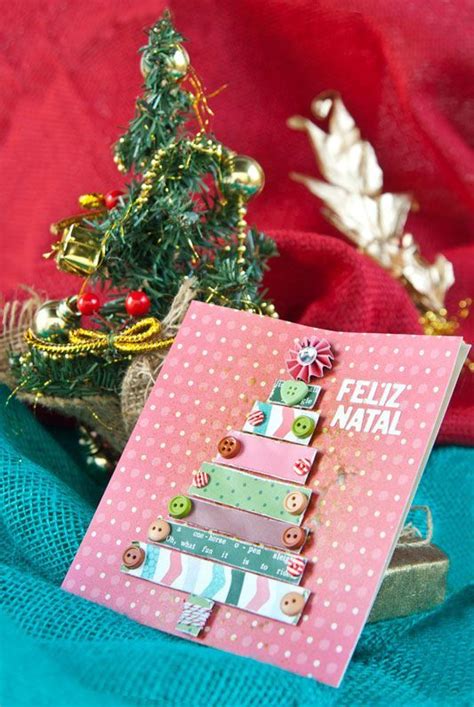 Cart Es De Natal Artesanais E Criativos Holiday Cards Handmade