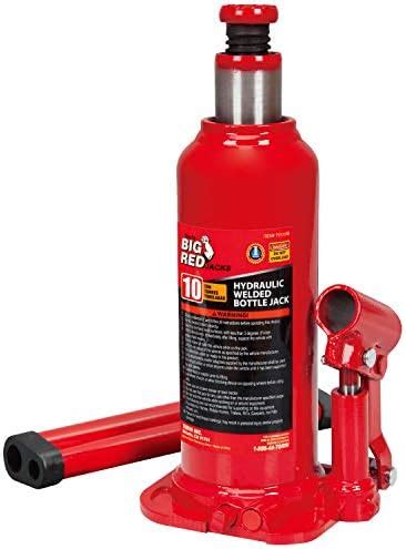 Big Red T B Torin Hydraulic Welded Bottle Jack Ton Lb