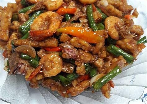 Resep Oseng Pedas Udang Tempe Oleh Yulia Yusuf Cookpad