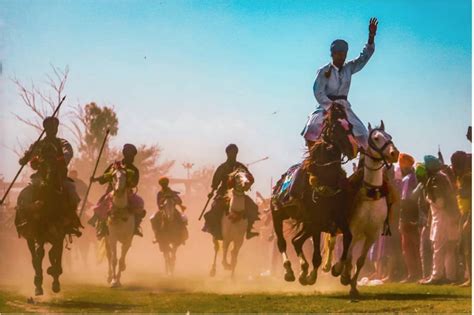 Faces The Vibrant Spirit Of The Sikh Hola Mohalla Festival In Punjab