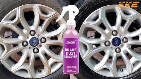 How To Remove Brake Dust From Alloy Wheels Youtube