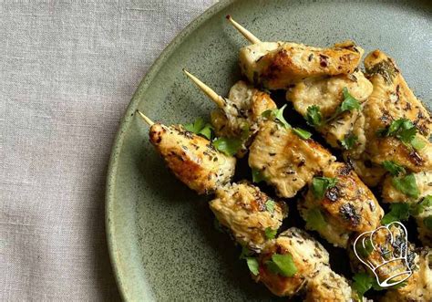 Recette Brochettes de poulet au citron et à la coriandre Lorminy