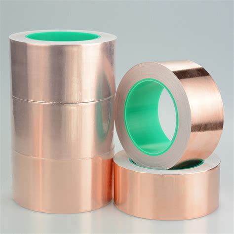 Conductive Copper Foil Adhesive Tape For Emi Shielding And Electrical Applications China