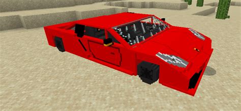 Lamborghini Addon Minecraft Java/Bedrock/Pocket Edition