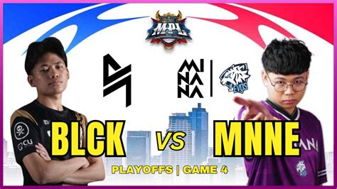 Blck Vs Mnne Mpl Ph S Playoffs Game Youtube