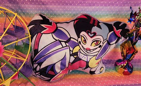 Fizzarolli Plush Pillow Helluva Boss Hazbin Hotel Clown Jester Demon ...