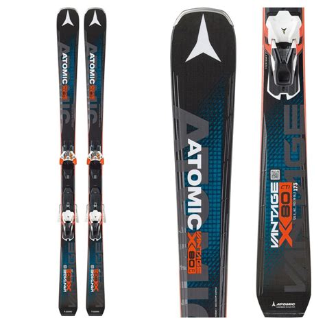 Atomic Vantage X 80 CTI Skis With Warden 13 Bindings 2017 Skiing